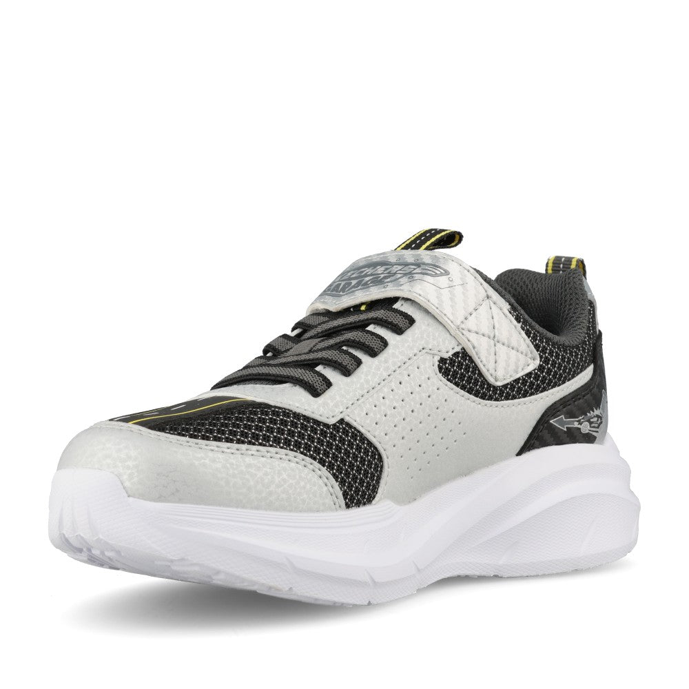Boys 402150L Garage Trainer In Silver and Black