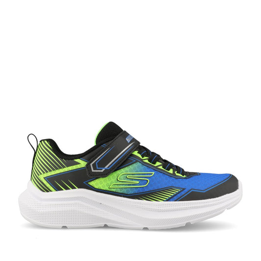 Skechers Boys 404127L Microspec Velocity Grid-Drift Trainer In Black