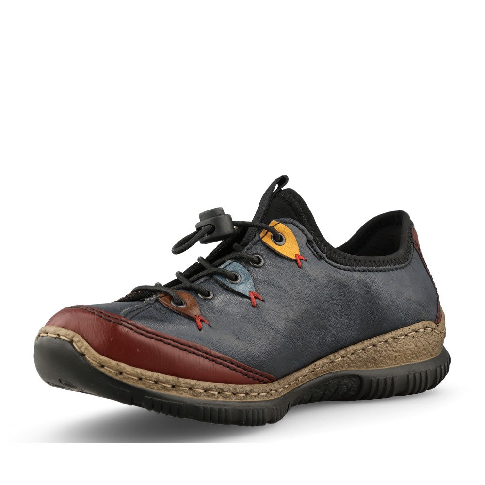 Rieker Ladies N3271 Shoe In Blue