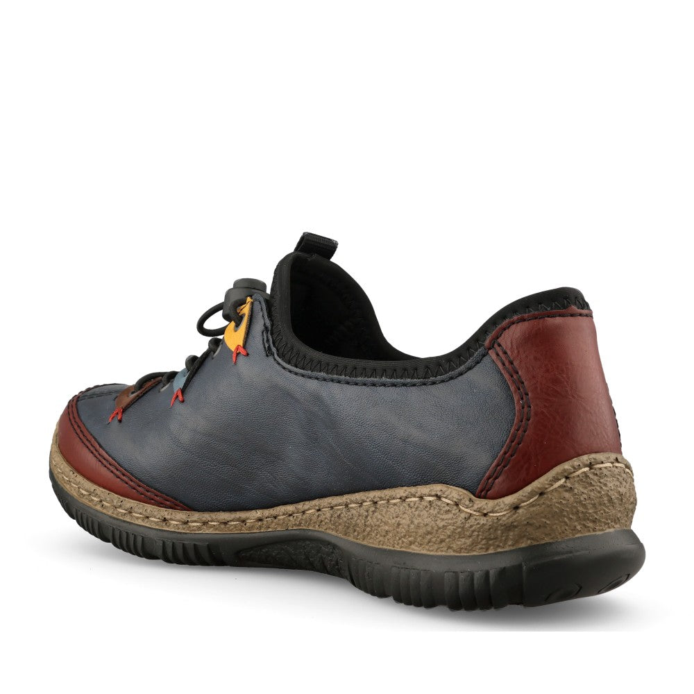 Rieker Ladies N3271 Shoe In Blue