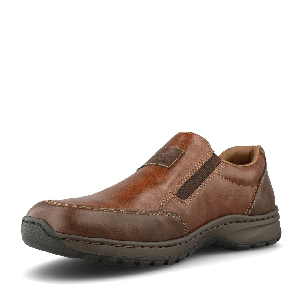 Mens 03354 Slip-on Shoe In Dark Brown