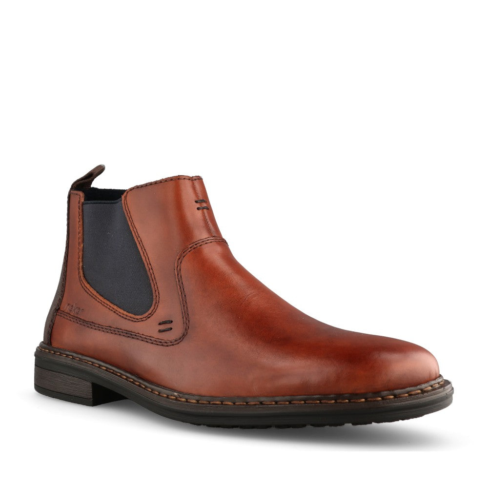 Rieker Mens 17654 Ankle Boot In Brown