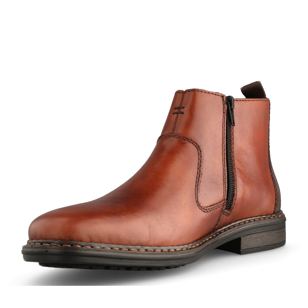 Mens 17654 Chelsea Ankle Boot In Tan