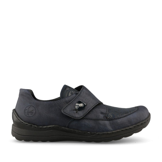 Rieker Ladies 48951 Shoe In Blue