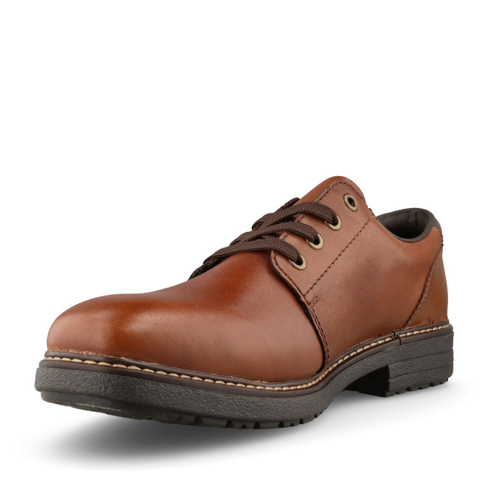Rieker Mens 33101 Lace Shoe In Brown