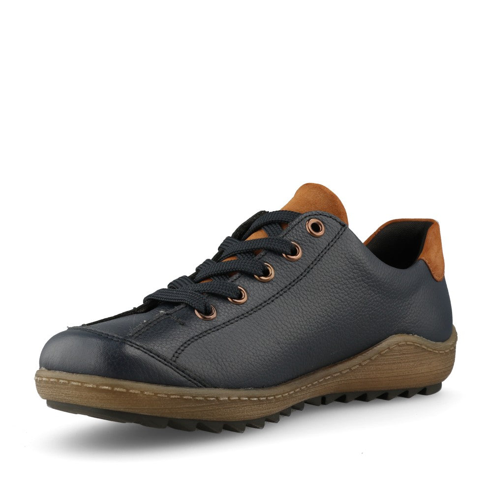 Remonte Ladies R1402 Shoe In Blue
