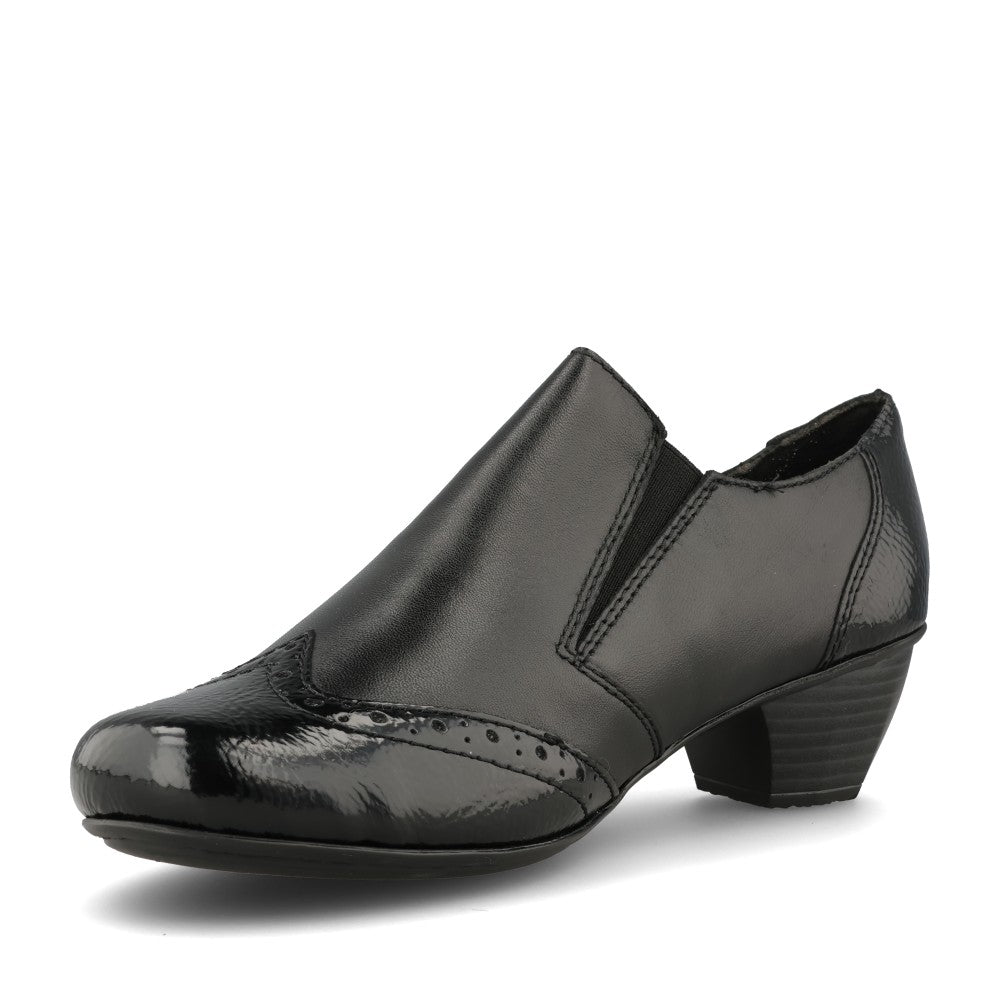 Rieker Ladies 41757 Shoe In Black