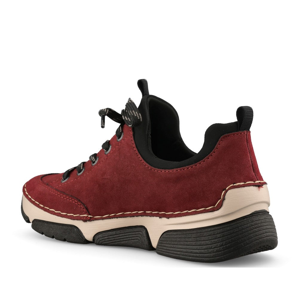Rieker Ladies 45973 Shoe In Red