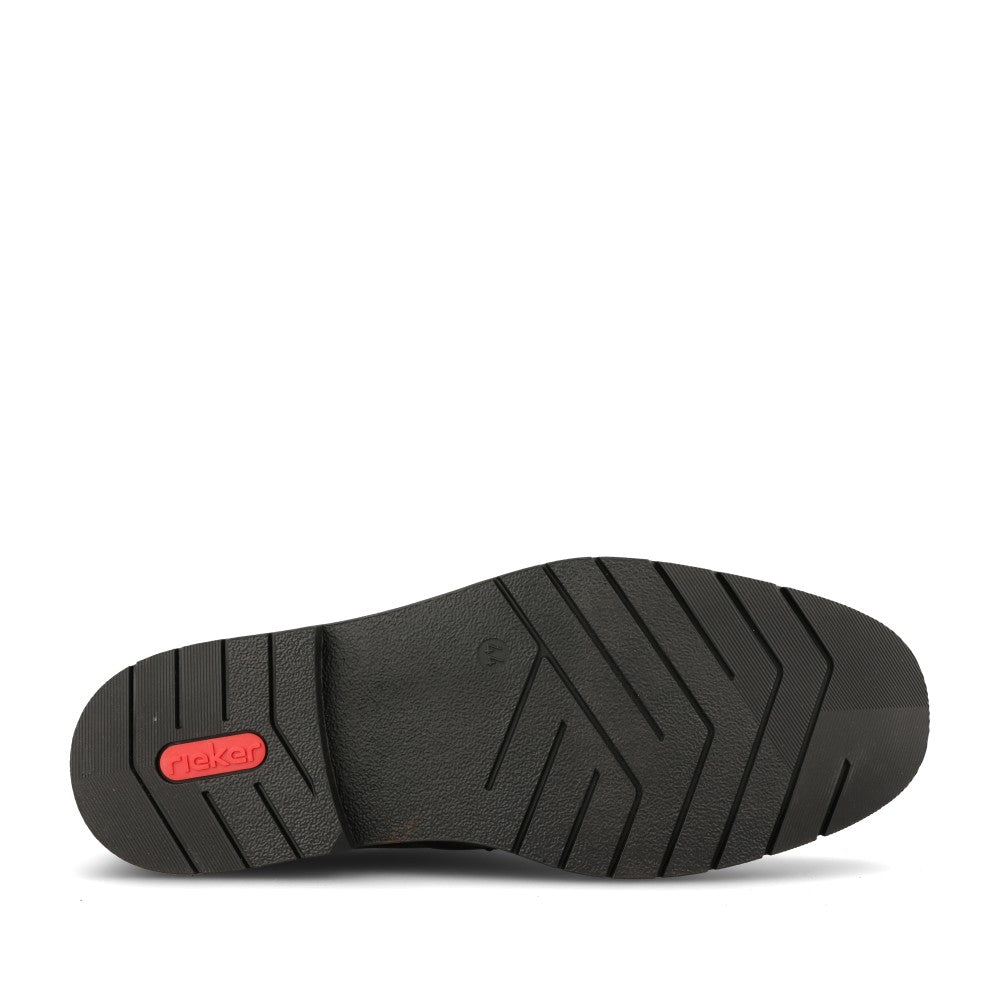 Rieker Mens 13900 Lace Shoe In Black