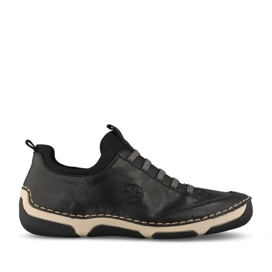 Rieker Ladies 55952 Shoe In Black