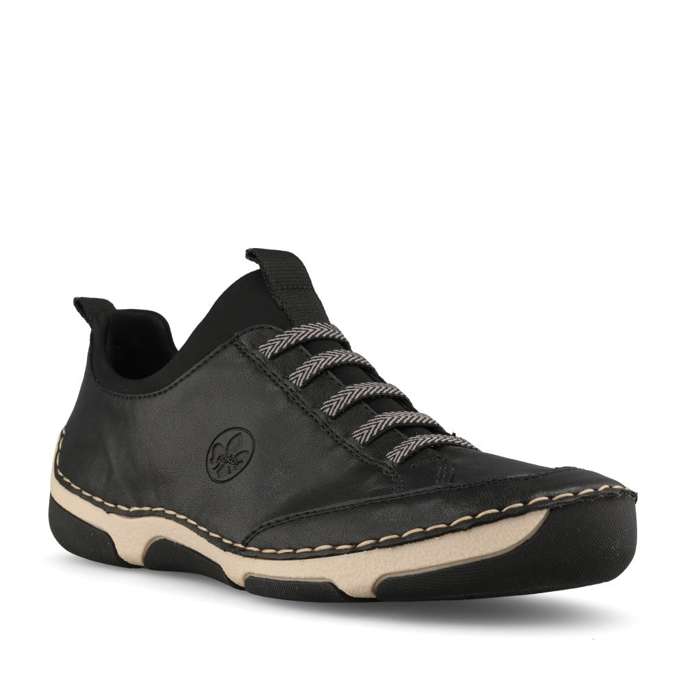 Rieker Ladies 55952 Shoe In Black