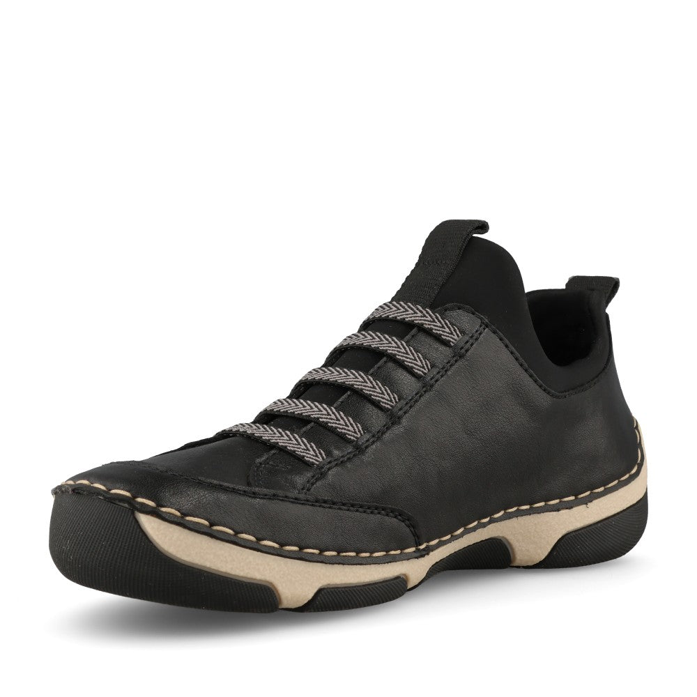 Rieker Ladies 55952 Shoe In Black