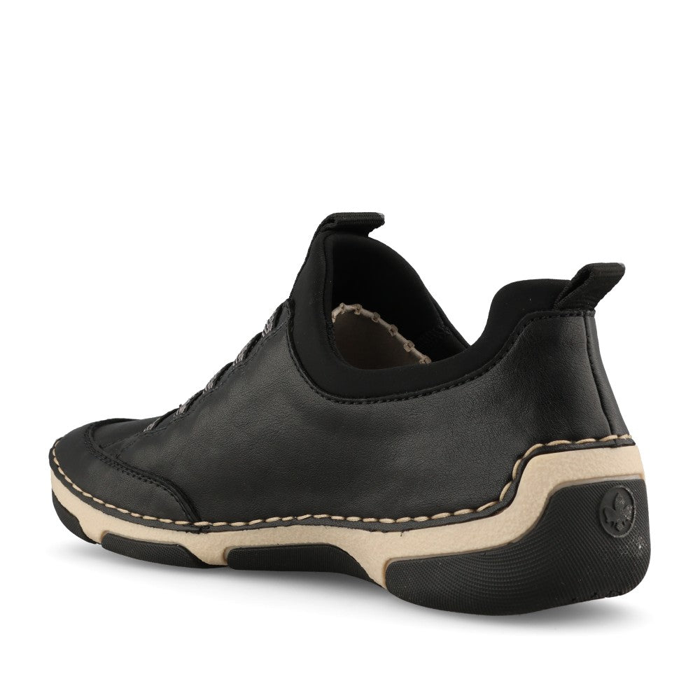 Rieker Ladies 55952 Shoe In Black