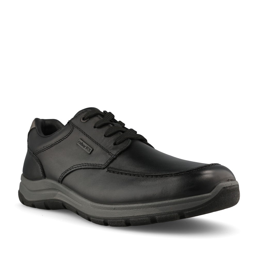 Rieker Mens 03607 Lace Shoe In Black