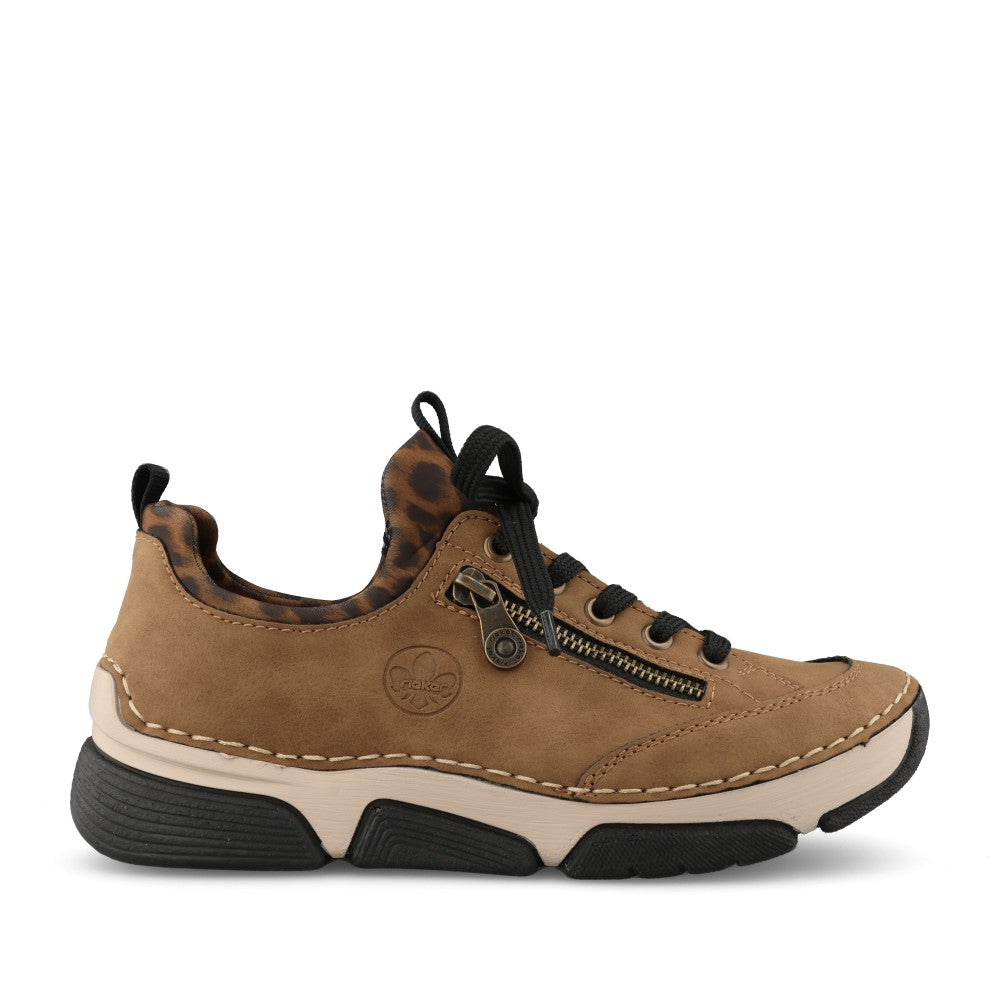 Rieker Ladies 45973 Shoe In Brown