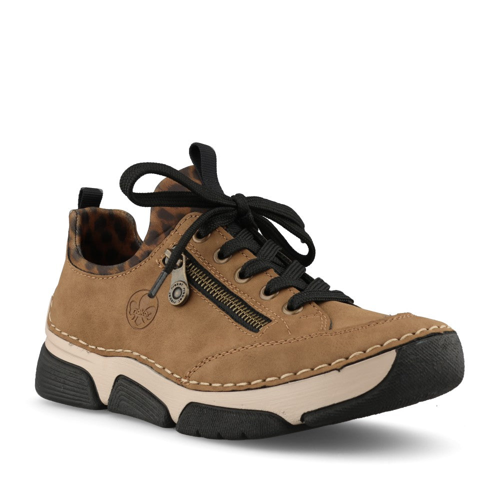 Rieker Ladies 45973 Shoe In Brown