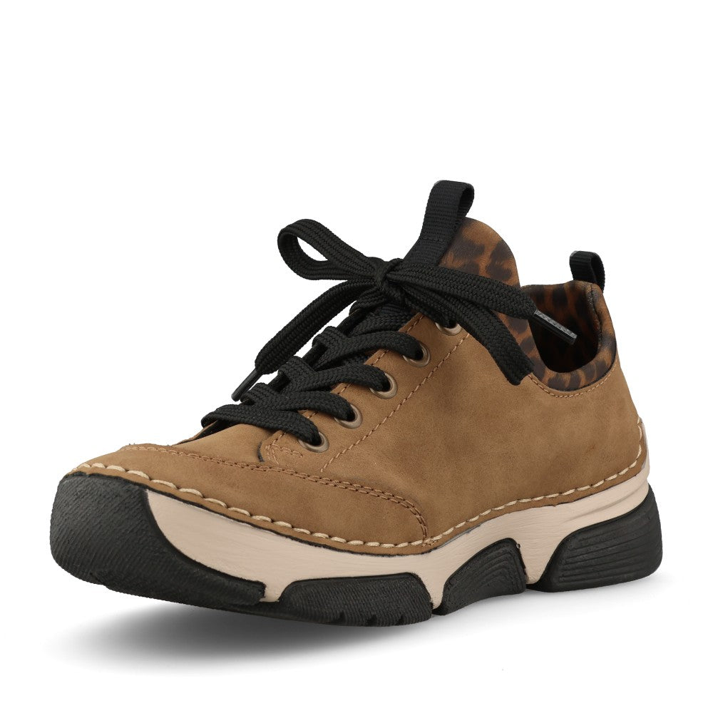 Rieker Ladies 45973 Shoe In Brown