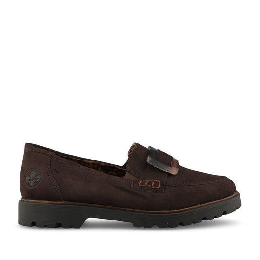 Rieker Ladies 45553 Shoe In Brown