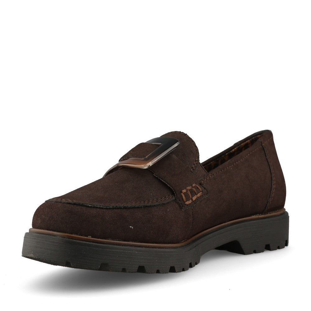 Rieker Ladies 45553 Shoe In Brown