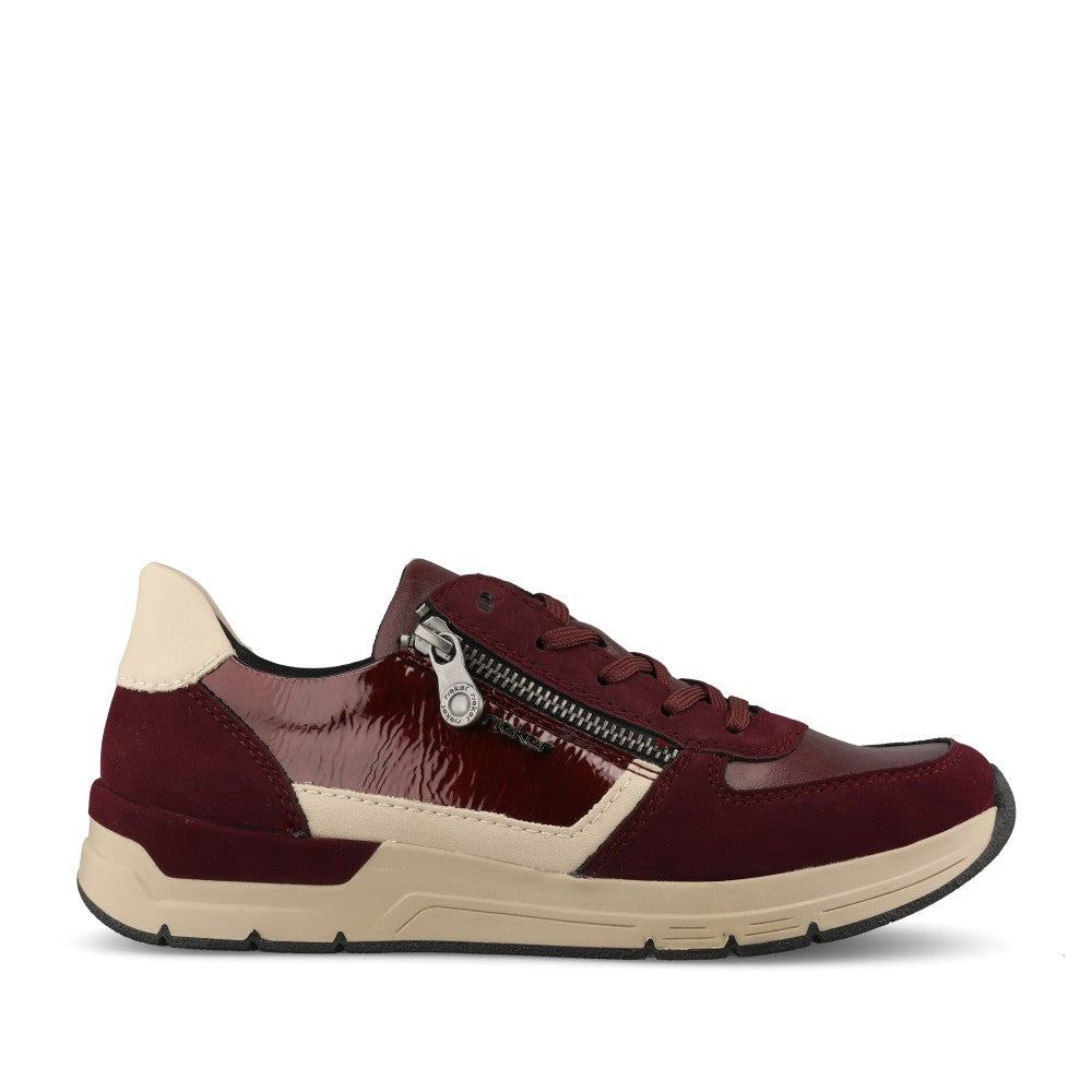 Rieker Ladies 58902 Shoe In Red
