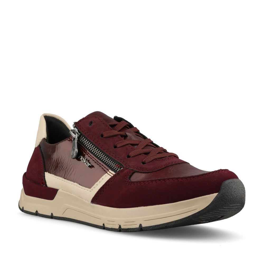 Rieker Ladies 58902 Shoe In Red