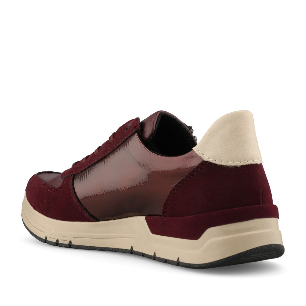 Rieker Ladies 58902 Shoe In Red