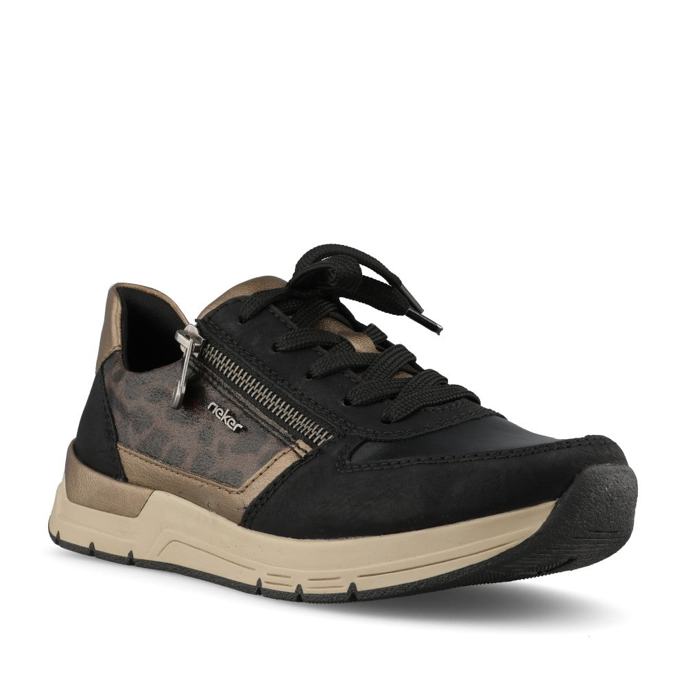 Rieker Ladies 58902 Shoe In Black