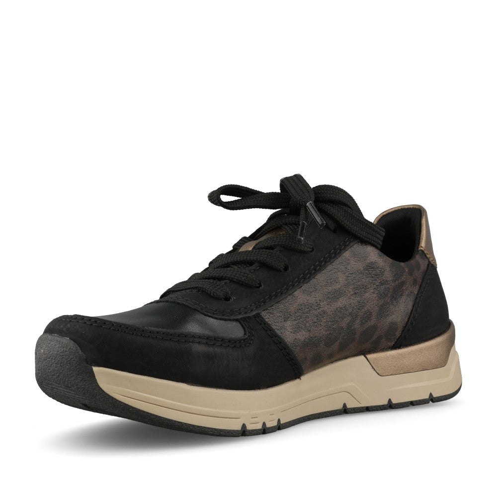 Rieker Ladies 58902 Shoe In Black