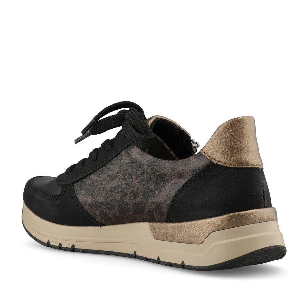 Rieker Ladies 58902 Shoe In Black