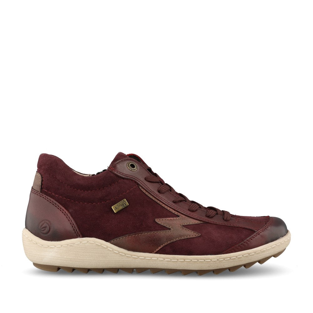 Remonte Ladies R1454-35 Lace Boot In Red