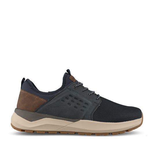Rieker Mens 06058 Slip-On Shoe In Blue