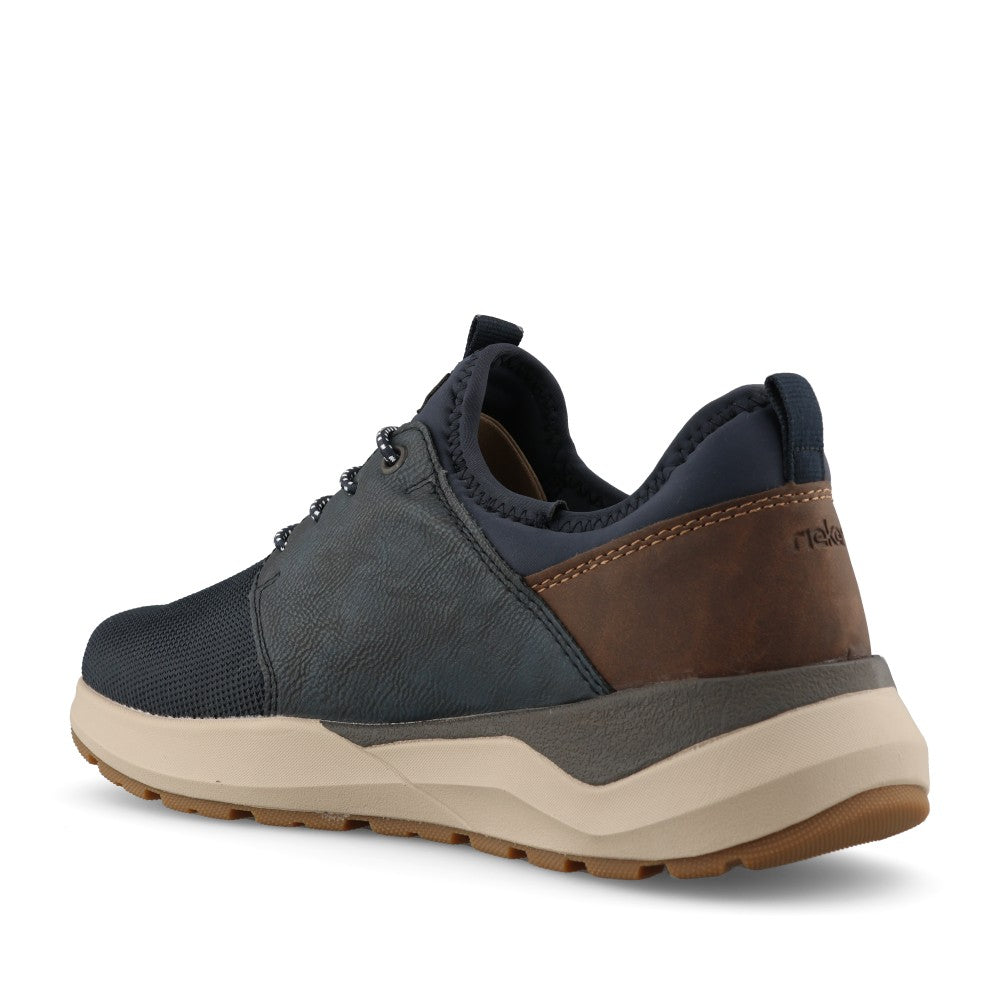 Rieker Mens 06058 Slip-On Shoe In Blue