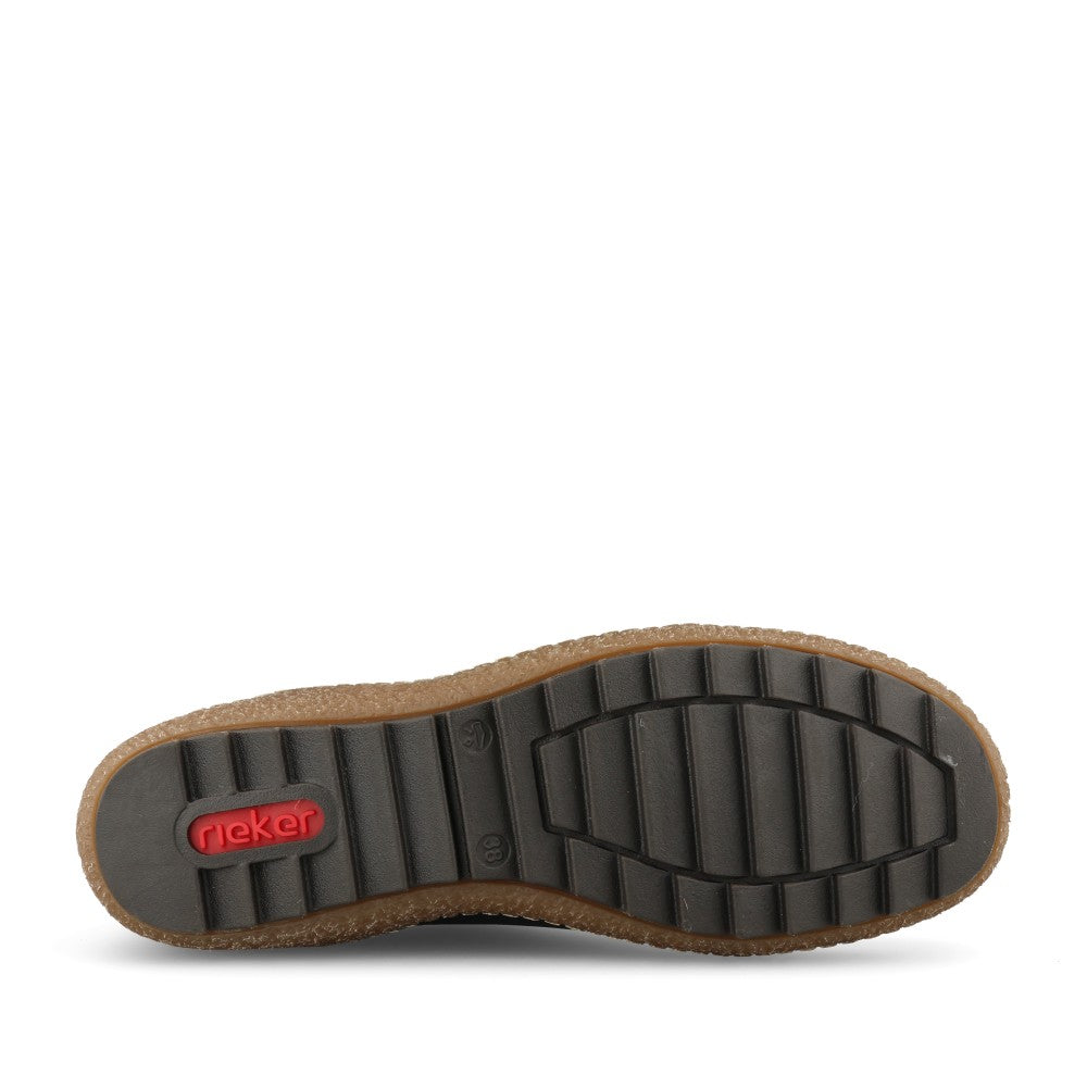 Rieker Ladies L7562 Shoe In Blue