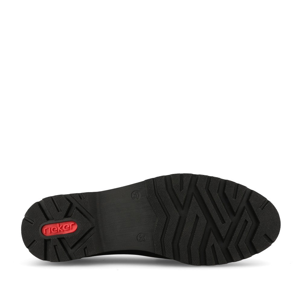 Rieker Ladies 45553 Shoe In Black