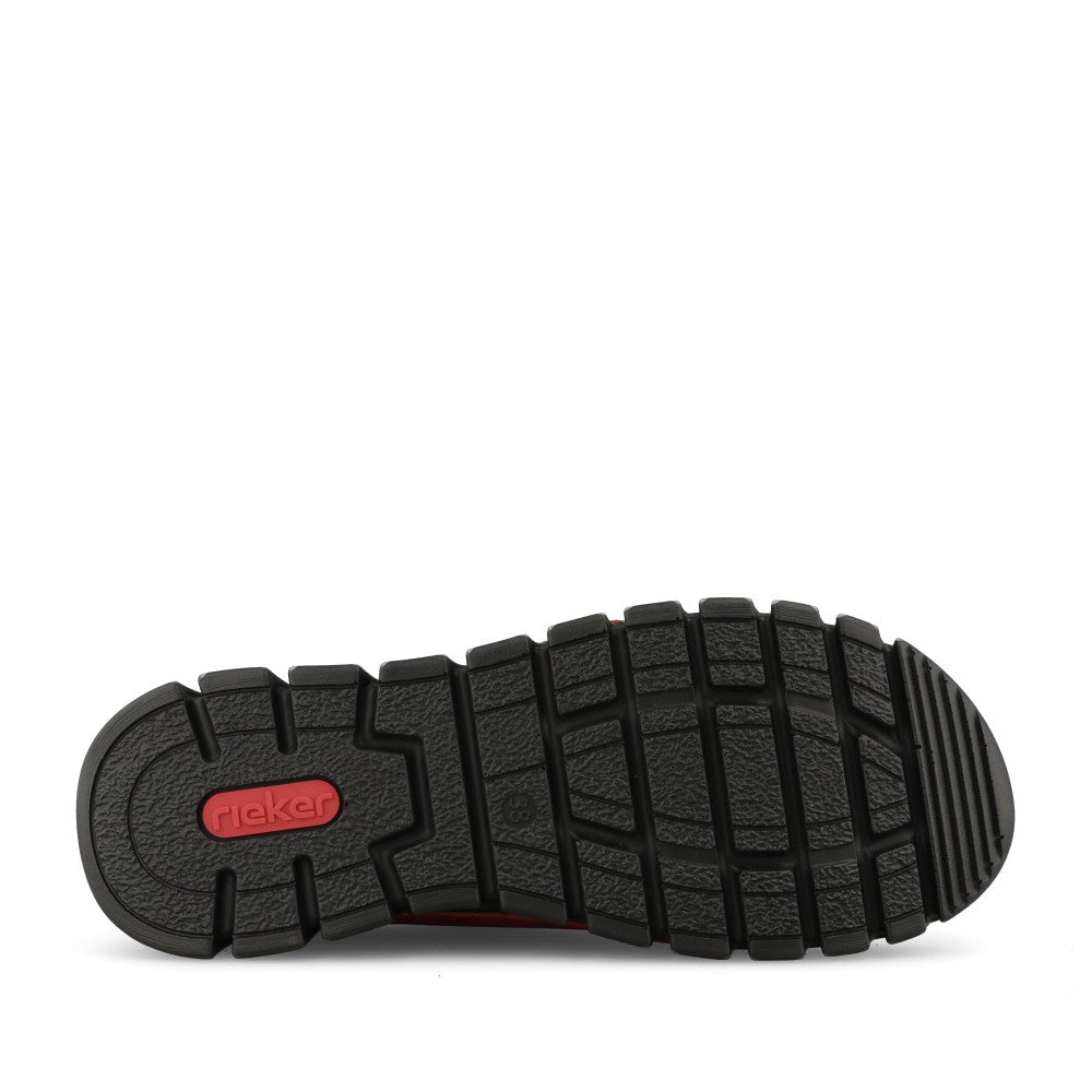 Rieker Ladies 57550 Shoe In Red