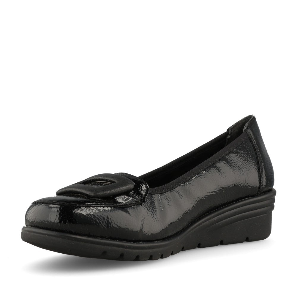 Rieker Ladies L5362 Shoe In Black