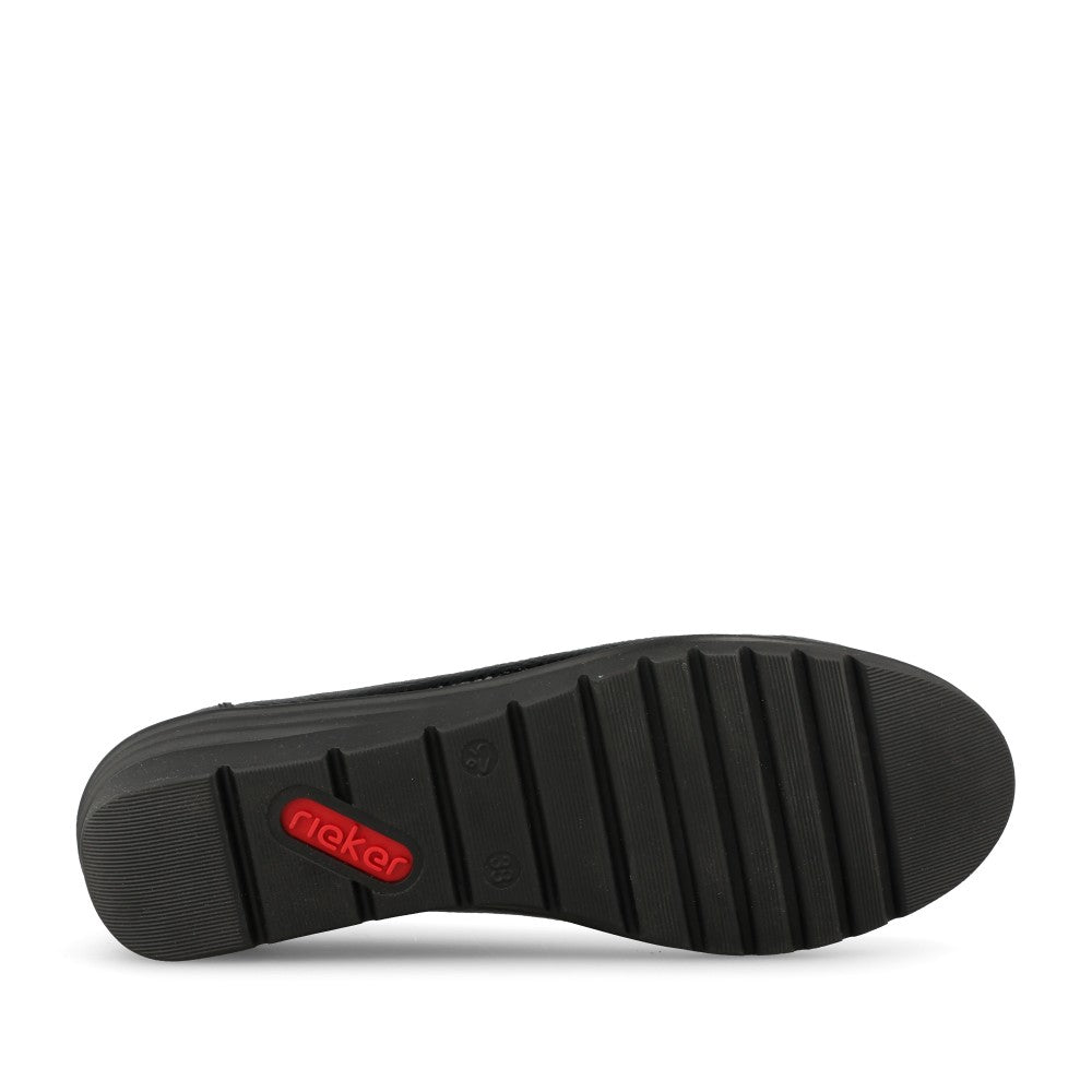Rieker Ladies L5362 Shoe In Black