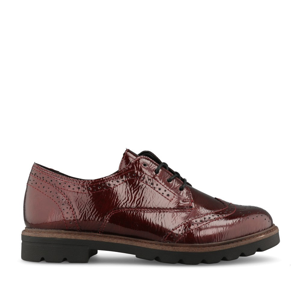 Remonte Ladies D2Q04 Shoe In Red