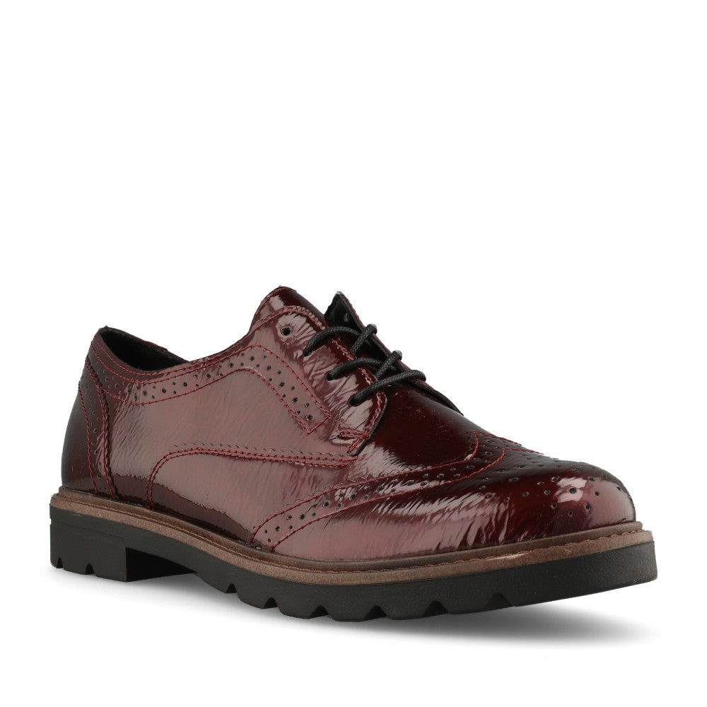 Remonte Ladies D2Q04 Shoe In Red