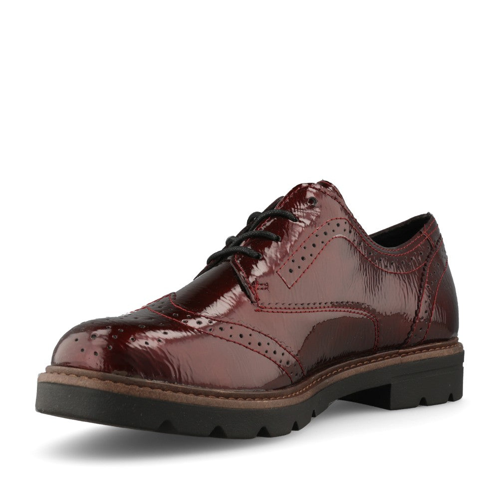 Remonte Ladies D2Q04 Shoe In Red