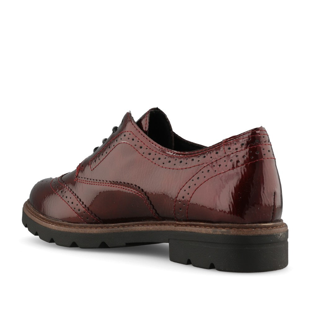Remonte Ladies D2Q04 Shoe In Red