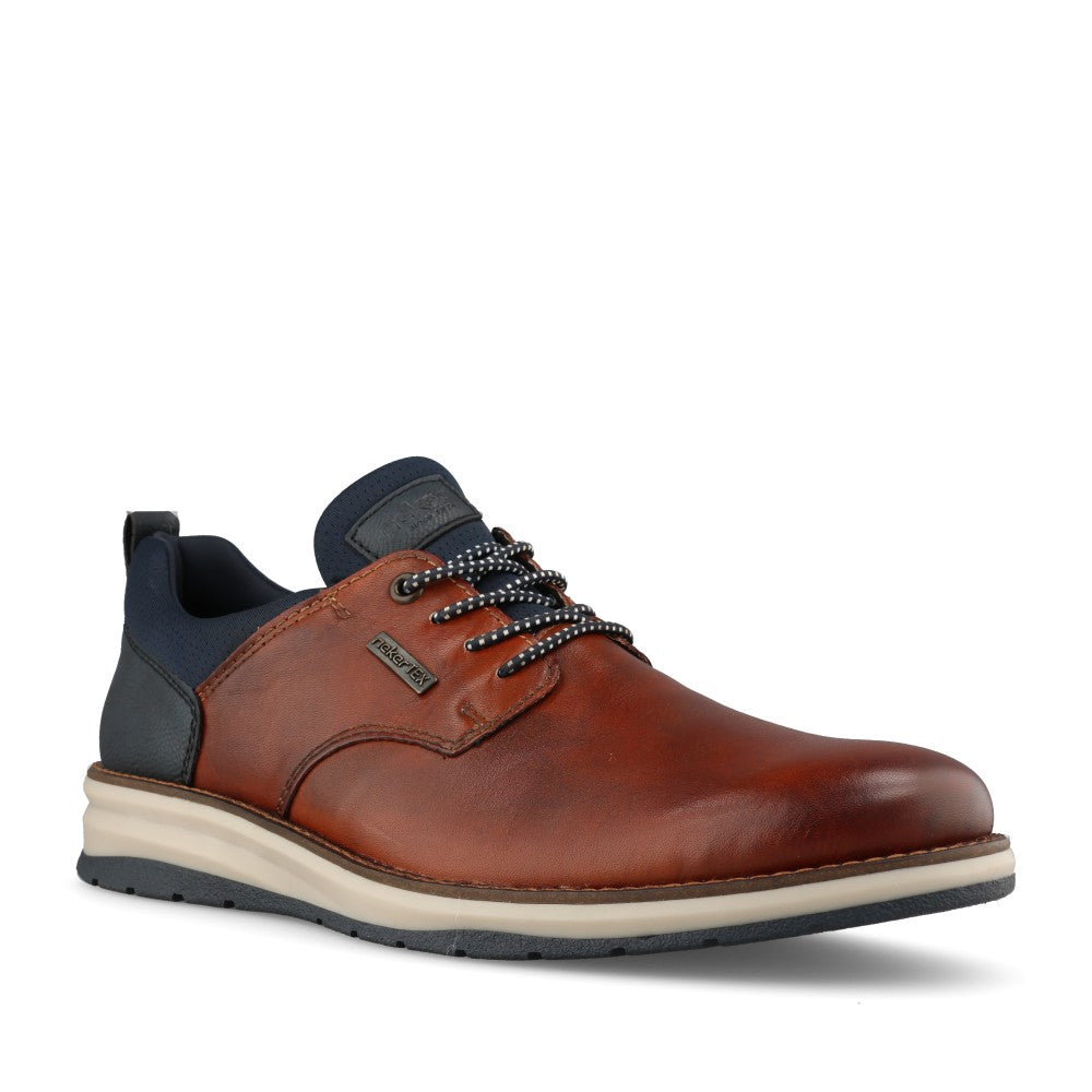 Rieker Mens 14755 Slip-On Shoe In Brown