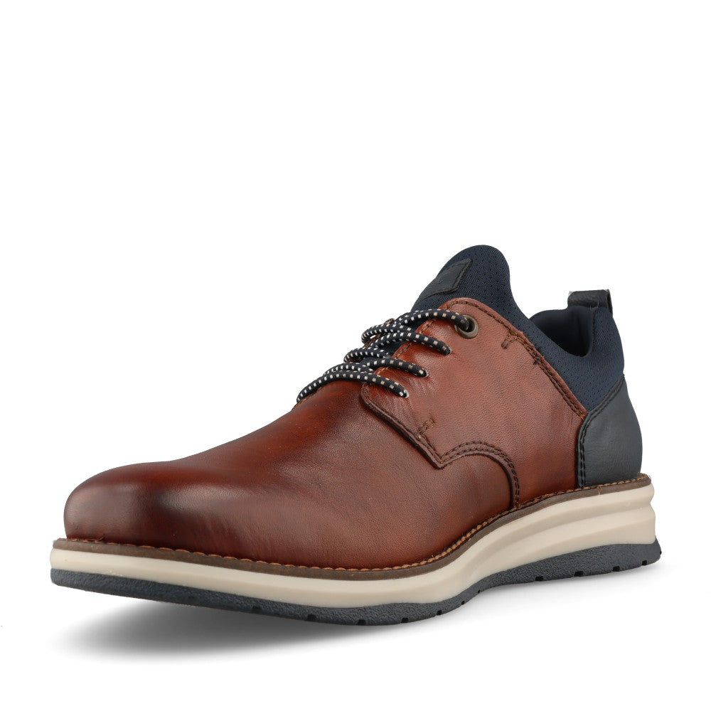 Rieker Mens 14755 Slip-On Shoe In Brown
