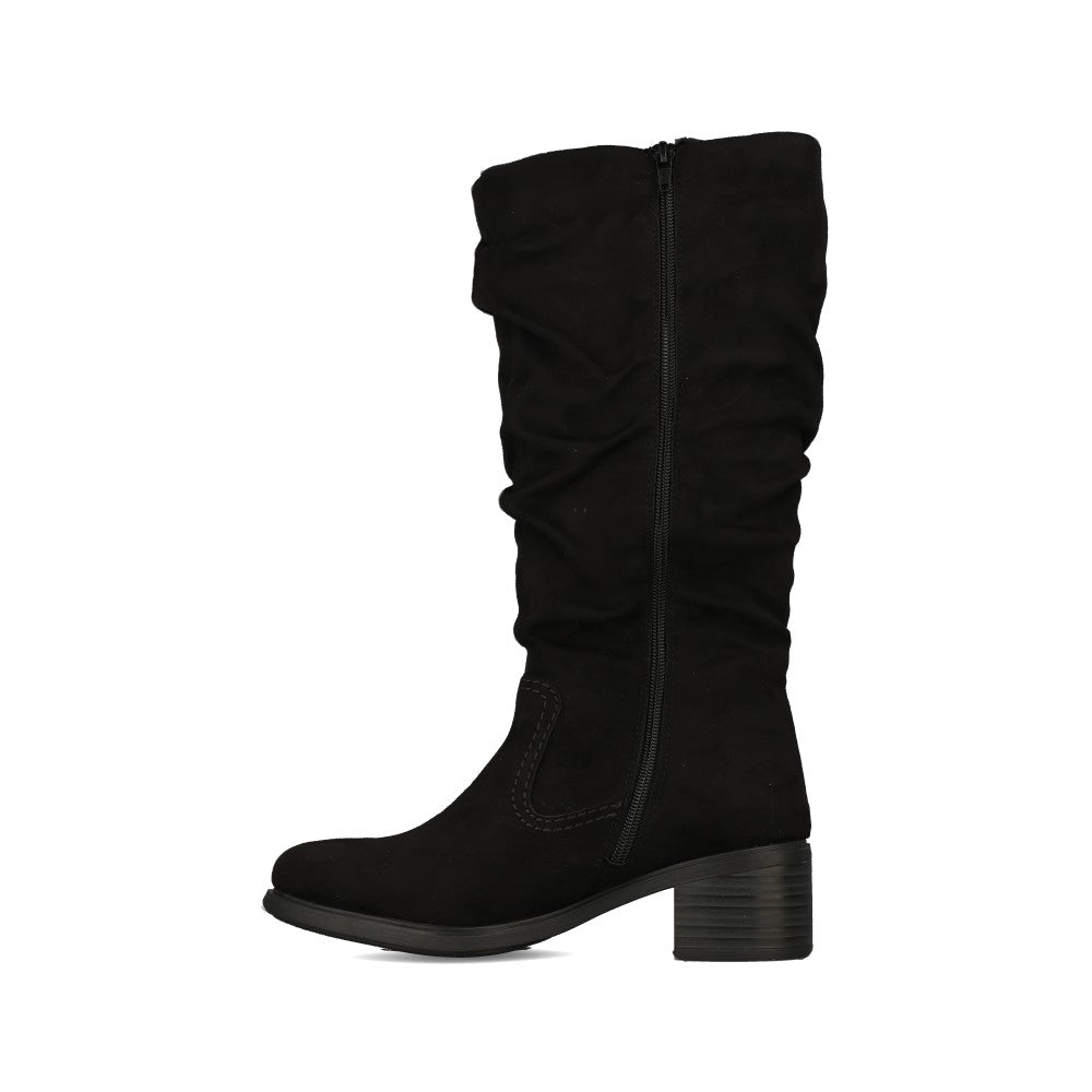 Rieker Ladies 74192 Long Leg Boot In Black