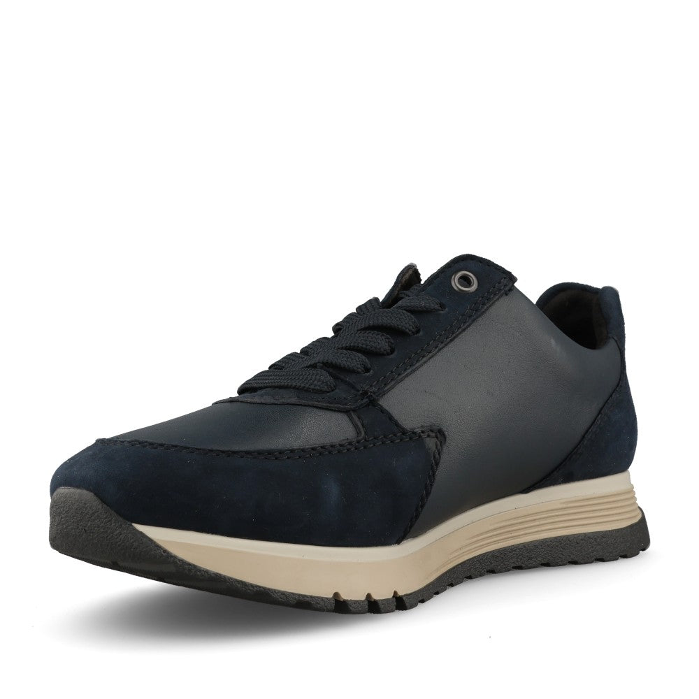 Rieker Ladies 49010 Shoe In Blue