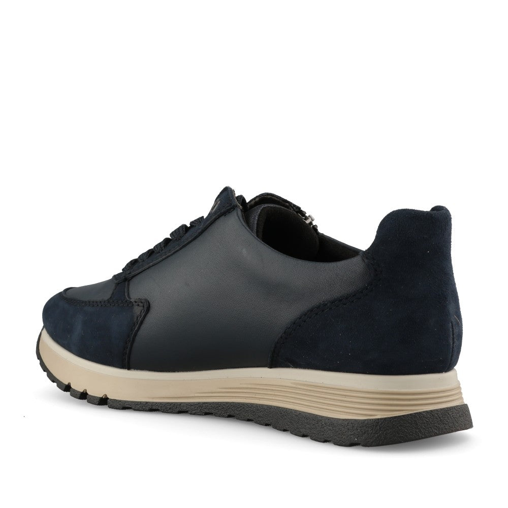 Rieker Ladies 49010 Shoe In Blue