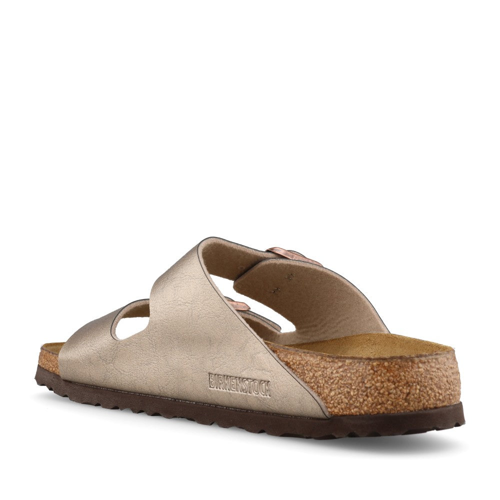 Ladies 1029439 Arizona Double Strap Mule In Taupe