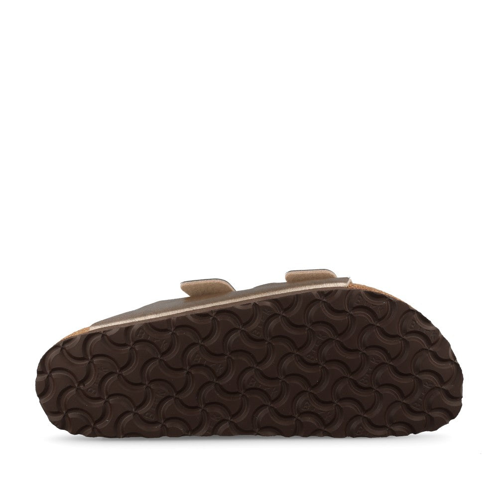 Ladies 1029439 Arizona Double Strap Mule In Taupe