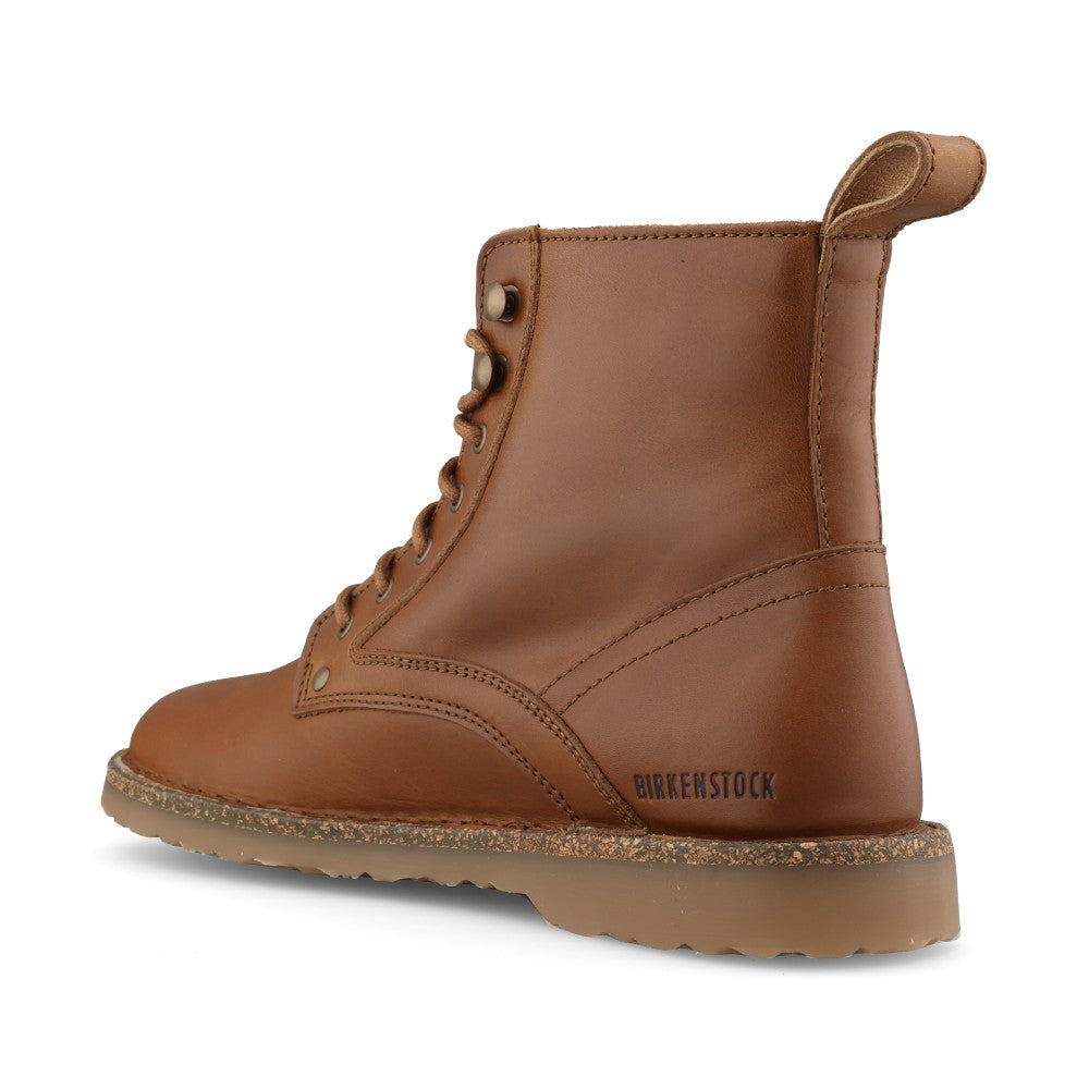Birkenstock Ladies 1030180 Bryson Leather Laced Boot In Cognac