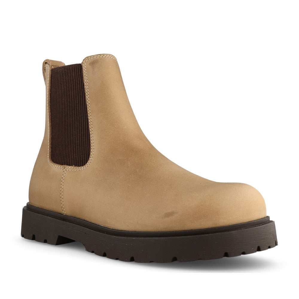 Birkenstock Ladies 1033190 Highwood Slip On Ankle Boot In Tobacco